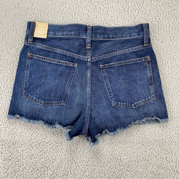 Madewell Women's The Dad Jean Short Button Fly Jean Shorts  NWT  |   Size:  27 - Picture 4 of 15